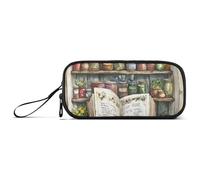 ISAOA Astuccio portamatite con 3 scomparti, grande capacità, con supporto a fiori, portatile, grande, per adolescenti, ragazzi, ragazze, adulti, studenti, Libri Flower Stand, Taglia unica, Organizer