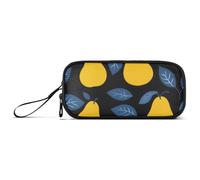 ISAOA Astuccio portamatite grande a forma di pera, 3 scomparti, portatile, grande, per adolescenti, ragazzi, ragazze, adulti, studenti, pera., Taglia unica, Organizer per borse
