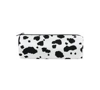 ISAOA Astuccio portapenne rotondo con stampa di cane dalmata con stampa animale, borsa portapenne, adatto per bambini, studenti o ufficiali, borsa da viaggio per trucchi, #01, Misura unica, Adorabile