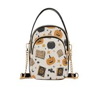 ISAOA Borse a tracolla Borsa a tracolla Borsa a catena Borsa a tracolla Borsa a tracolla Zucca Magia Libro Pozione per le Donne Alla Moda