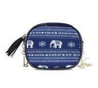 ISAOA Borse a tracolla piccola borsa a tracolla borsa a tracolla borsa tote borse etiche azteco geometrico elefante per le donne