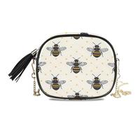 ISAOA Borse a tracolla piccola borsa a tracolla borsa a tracolla borsa tote borse nere blu a righe ape per le donne