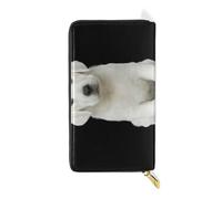 ISAOA Carino Labrador Puppy Portafoglio Borsetta, Multi-funzione Borsetta Cerniera Pochette Borsetta, Grande Capacità Porta Carte,19 CM, #01, Taglia unica, alla moda