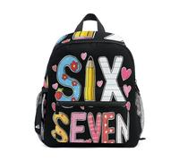 ISAOA Childlike Six Seven, zaino per la scuola materna, per bambini, per scuola materna, stile casual, per ragazzi e ragazze, Colori40, S, Zaino daypack