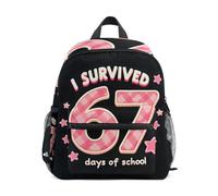 ISAOA Childlike Six Seven, zaino per la scuola materna, per bambini, per scuola materna, stile casual, per ragazzi e ragazze, Colori26, S, Zaino daypack