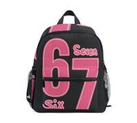 ISAOA Childlike Six Seven, zaino per la scuola materna, per bambini, per scuola materna, stile casual, per ragazzi e ragazze, Colori42, S, Zaino daypack