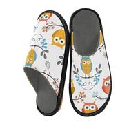 ISAOA Hawk and Branches - Pantofole da casa per donne e uomini, antiscivolo, calde pantofole per interni ed esterni, 34-35, Falco e rami, 38/39 EU