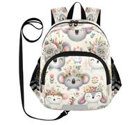 ISAOA Mini zaino per bambini zaino per bambini zaino da viaggio borsa carino koala lama mouse per asilo elementare ragazzi ragazze, Multi, S