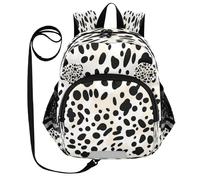 ISAOA Mini zaino per bambini zaino per bambini zaino da viaggio borsa da viaggio leopardo nero per asilo elementare ragazzi ragazze, Multi, M