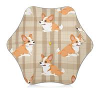 ISAOA Ombrello per bambini, leggero, antivento, con apertura automatica, per cani Corgi per pioggia e sole