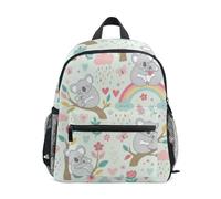 ISAOA Simpatico zaino per bambini con koala per bambini e bambine, per scuola materna, scuola materna, viaggi, scuola, età 3-8 anni