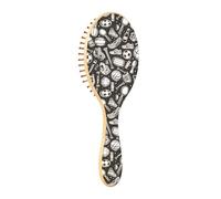 ISAOA Spazzola districante per capelli bagnati, per tutti i tipi di capelli, setole morbide che scorrono attraverso i grovigli con facilità linea sportiva per capelli bagnati e asciutti