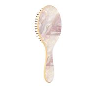 ISAOA Spazzola districante per capelli bagnati, per tutti i tipi di capelli, setole morbide che scorrono attraverso i grovigli con facilità marmo bianco oro per capelli bagnati e asciutti