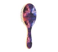 ISAOA Spazzola districante per capelli bagnati, per tutti i tipi di capelli, setole morbide scivolano attraverso i grovigli con facilità due lupi per capelli bagnati e asciutti