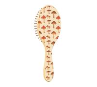 ISAOA Spazzola districante per capelli bagnati, tutti i tipi di capelli, setole morbide scivolano attraverso i grovigli con facilità, tre funghi per bambini per capelli bagnati e asciutti