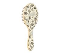 ISAOA Spazzola districante per capelli bagnati, tutti i tipi di capelli, setole morbide scivolano attraverso i grovigli con facilità albero di cocco grigio per capelli bagnati e asciutti