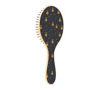 ISAOA Wet Brush - Spazzola districante per capelli, per tutti i tipi di capelli, setole morbide che scorrono attraverso i grovigli con facilità, mini ananas per capelli bagnati e asciutti