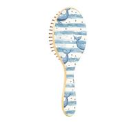 ISAOA Wet Brush - Spazzola districante per capelli - Tutti i tipi di capelli - Setole morbide scivolano attraverso i grovigli con facilità Parole chiave Bella balena per capelli bagnati e asciutti