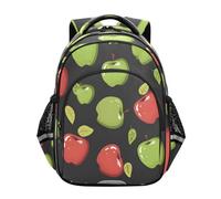 ISAOA Zaino per bambini per bambini in età prescolare o asilo mele rosse mele verdi 3-8 anni, Multi, S