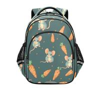 ISAOA Zaino per bambini per bambini in età prescolare o asilo topo carota 3-8 anni, Multi, M