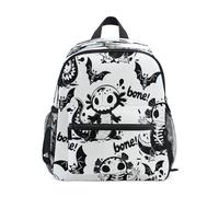 ISAOA Zaino per bambini, per la scuola, da viaggio, con ossa, Axolotl, per ragazze e ragazzi