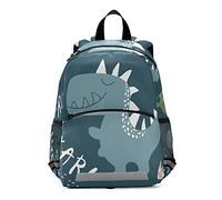 Isaoa - Zaino per ragazzi con redini e clip per il seno, motivo dinosauro, multicolore 3, taglia unica, affascinante, Multicolore 3, Taille unique, Affascinante