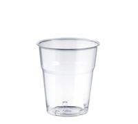 Isap Packaging- Confezione da 50 Bicchieri Kristall-Diamant, Trasparente, 132032.03