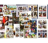 ISB Collection 10 Blocchi di Francobolli Napoleon diverso