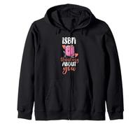 ISBN Thinking About You Design per ragazze e donne Felpa con Cappuccio