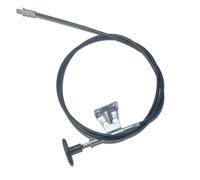 isbridge Adatto per cofano cofano blocco blocco cavo di controllo nero 1989-97 Big M D21 Pick Up Truck Hardbody 1989-11 Pathfinder 185,4 cm