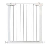 ISCBAFYX Cancelli di Sicurezza per Bambini con Chiusura Automatica, per Scale Che Camminano Attraverso Il Camino Recinzione per Animali Domestici con Guardrail per Porta, Altezza 77 cm (Colore : A,