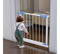 ISCBAFYX Cancello di Sicurezza per Bambini, Cancello di Sicurezza per cancello Retrattile, Cancello per Scale per Animali da Stretto a Molto Largo per Porte Scale e corridoi, Porta bidirezionale a