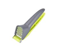 ISCBAFYX Tritatutto per Aglio Pressa Manuale in Acciaio Inossidabile Trituratore per Aglio Pat Aglio Cipolla Zenzero Frantoio Spremiagrumi Manuale Aglio Chopper Affettatrice Utensili da Cucina