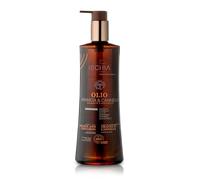 Ischia eau Thermale [500 ml.] Olio Da Massaggio Corpo Arancia E Cannella - 100% Naturale - Senza Solventi e Antiossidanti Sintetici - Nickel Tested