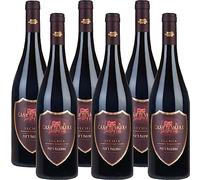 Ischia Per''E Palummo Casa d'Ambra | Vino Rosso dell'Isola di Ischia | Confezione 6 bottiglie da 75 cl | Idea Regalo