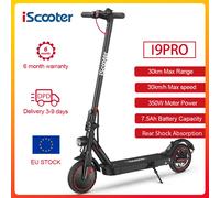 IScooter i9pro Scooter elettrico 350W 7.5Ah potente monopattino elettrico 30km gamma massima 30 km/h i9pro