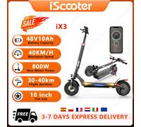IScooter iX3 escooter 800W motore 48 v10ah supporto MiniRobot APP connessione Scooter elettrico Aldult 10 "fuoristrada pneumatico E-Scooter 800W Motor 48V10Ah