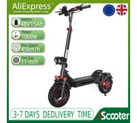 iScooter iX5S Sistema Frenante Scooter Elettrico Aldult 1000W Motore 48V15Ah Batteria 11" Pneumatico Fuoristrada City E-Scooter iScooter iX5S