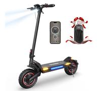 iScooter iX7Pro Scooter elettrico a doppio motore 2000W Pneumatico da 10 pollici 48V 17.5AH Supporto app per scooter elettrico pieghevole