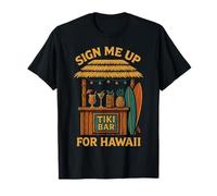 Iscrivimi per Hawaii Tiki Bar Vibes Maglietta