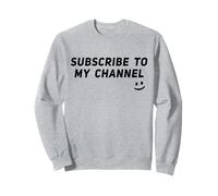 Iscriviti al Mio Canale - Blogger Influencer Content Creator Felpa