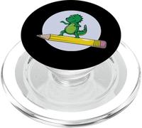Iscrizione Dino Pencil School PopSockets PopGrip per MagSafe