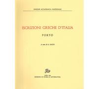Iscrizioni Greche d'Italia. Porto - [Quasar]