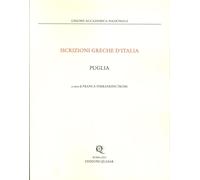 Iscrizioni Greche d'Italia. Puglia