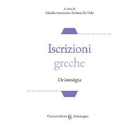 Iscrizioni greche. Un'antologia