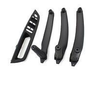 Isctxh Maniglia Interna Portiera Per BMW X5 X6 E70 E71 E72 2007-2013 Maniglia Interna Porta Auto LHD RHD Aggiornata Pannello Copertura Bracciolo Interno(LHD Black set)