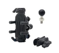 Isctxh Porta Cellulare Moto Supporto Per Telefono Da Moto Con Ammortizzatore, Testa A Sfera Regolabile E Girevole(M8 Ball Head Mount)