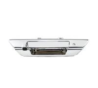 Isctxh Retrocamera Maniglia per Portellone Posteriore con Foro per Serratura Telecamera per Camioncino Vista per Toyota per Hilux per Revo 2015-2021(Silvery 1)