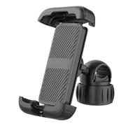 Isctxh Supporto Per Telefono Da Bicicletta Con Vista A 360° Supporto Universale Per Telefono Da Bicicletta Per Telefoni Cellulari 4,7-7 Pollici, Supporto Antiurto Clip GPS Supporto navigazione Staffa