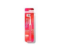ISDIN Balene by Bexident Spazzolino da denti Corallo Medium | Pulisce il viso interno ed esterno dei denti alla volta | Pulizia profonda ed efficace | Durezza media